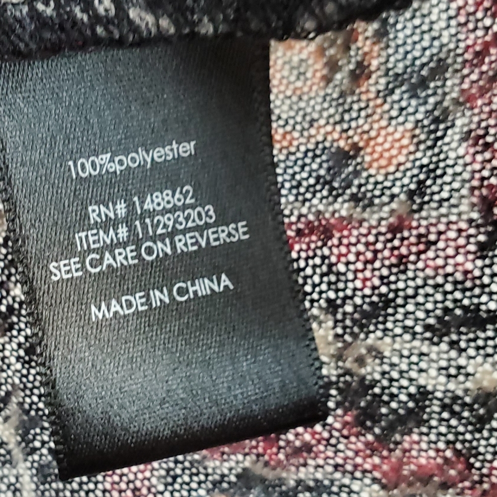 Torrid Patterned Cardigan Size 1 - Picture 4 of 5